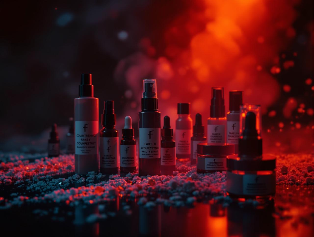 美妆博主被曝使用 counterfeit 化妆品,粉丝烂脸维权